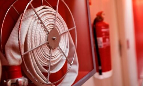 Instruções de segurança em caso de incêndio